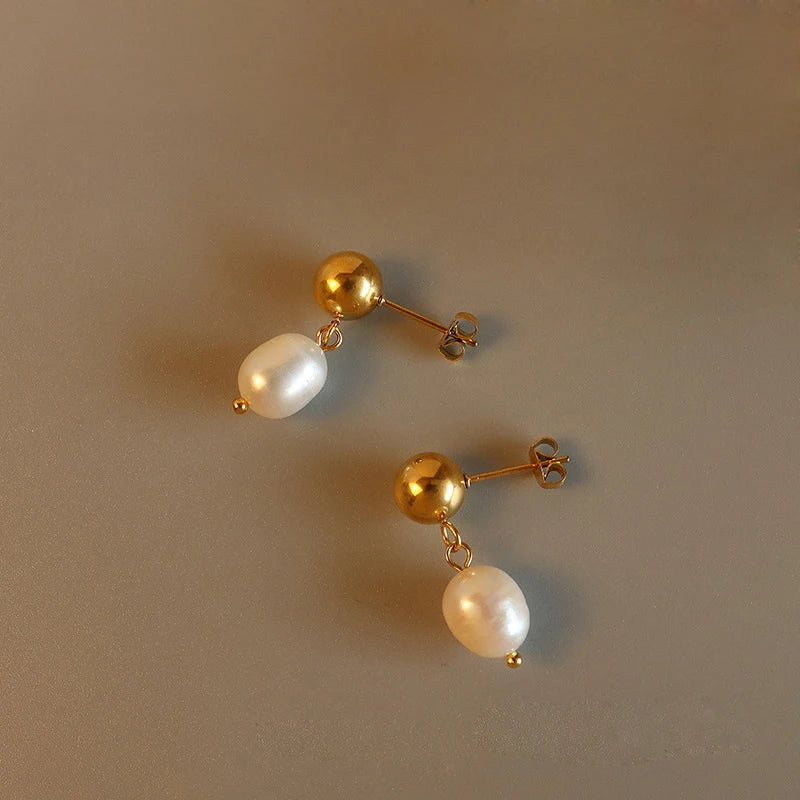 Brinco Pérola Natural - Lux