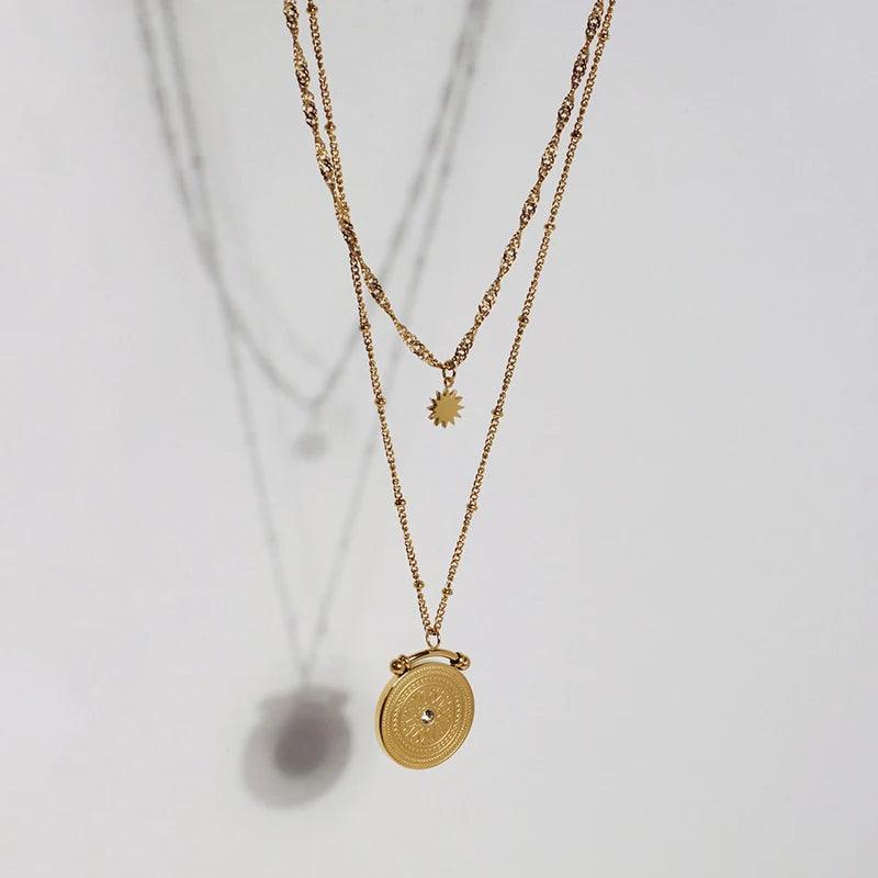 Colar Estrela Ramo - Lux