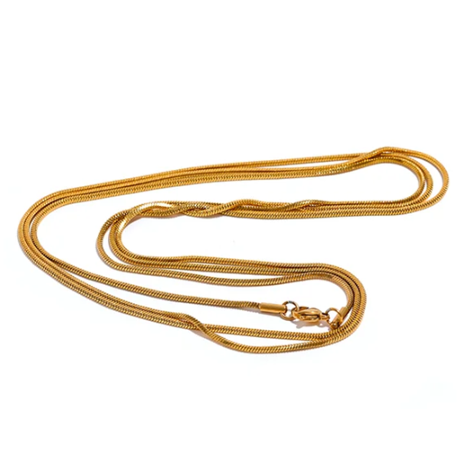 Colar Trio Banhado a Ouro 18k - Lux