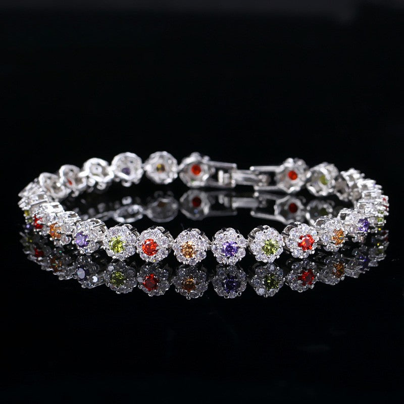 Pulseira Premium Cubica Zircônia - Lux