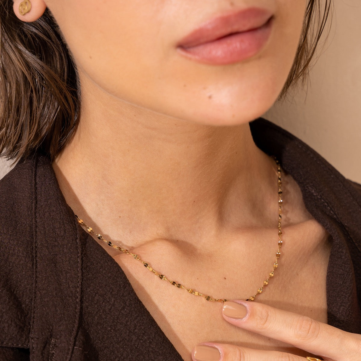 Colar Lunara Banhado Ouro 18K - Lux