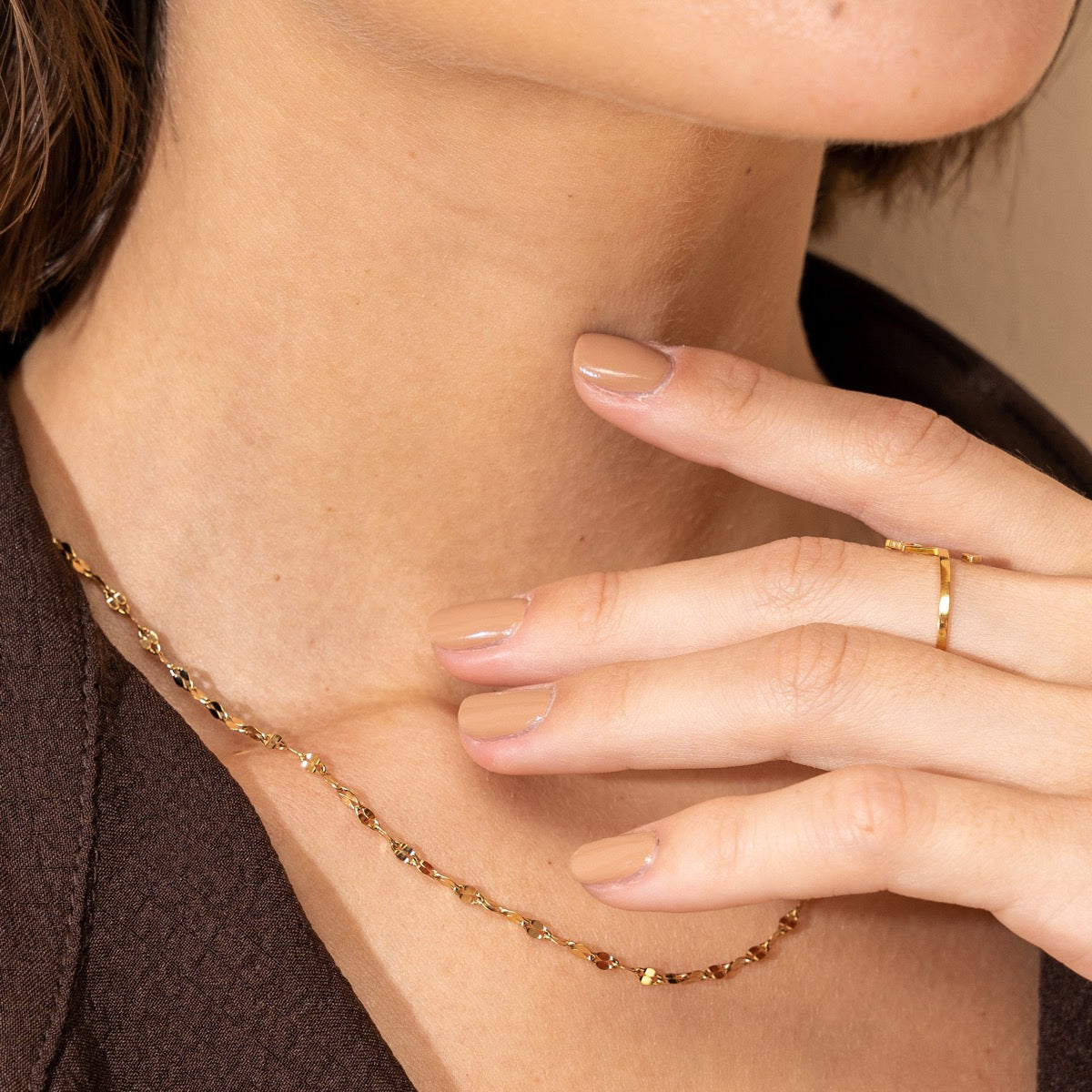 Colar Lunara Banhado Ouro 18K - Lux