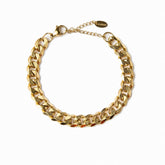 Pulseira Grossa Banhado a Ouro 18K - Lux