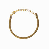 Pulseira de Malha Banhado a Ouro 18k - Lux