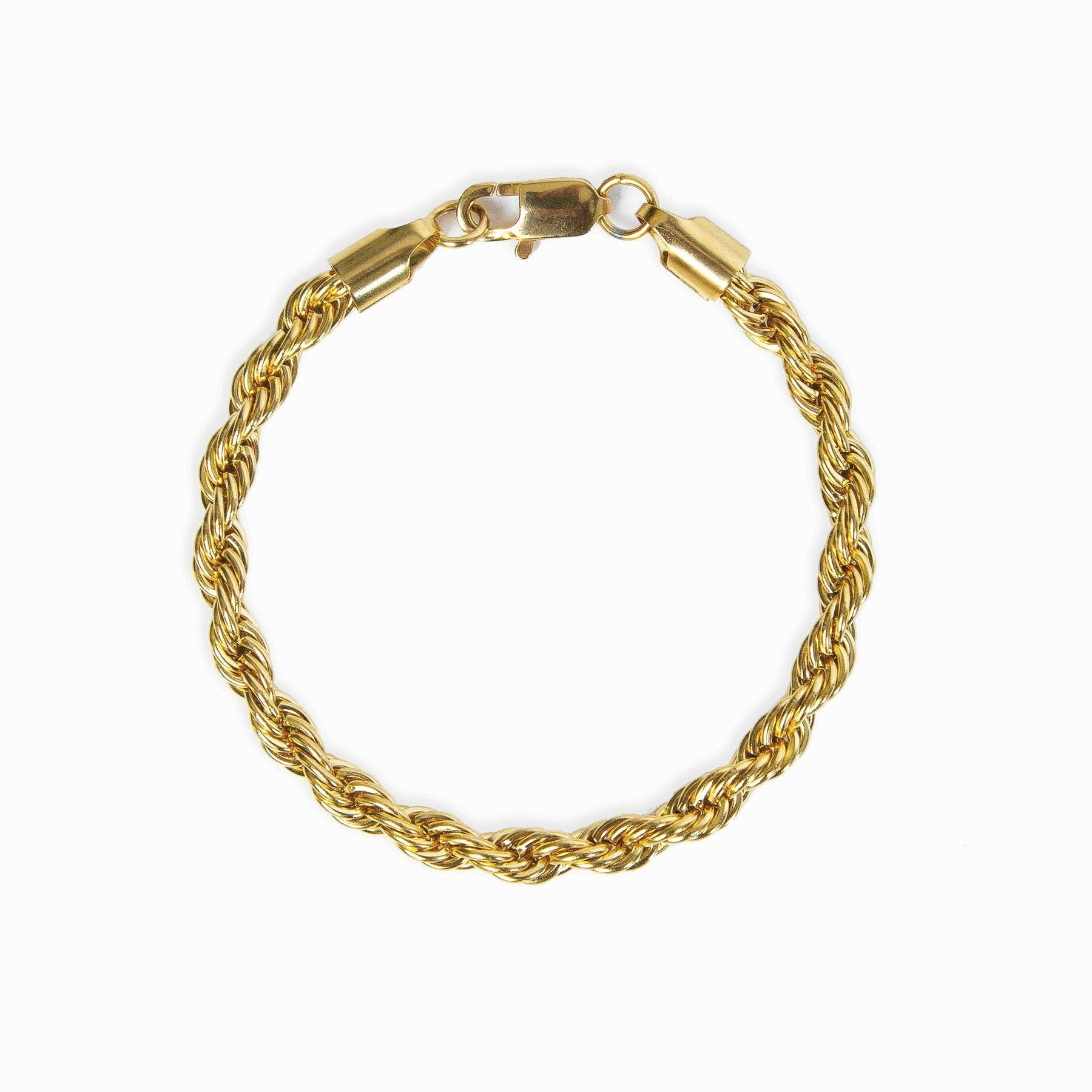 Pulseira de Corda Banhado a Ouro 18K - Lux