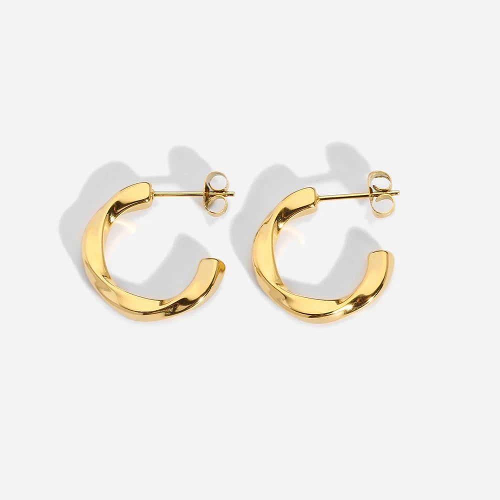 Brinco Dourado Elis - Lux