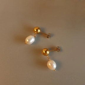 Brinco Pérola Natural - Lux