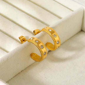 Brinco Estrela Dourado - Lux