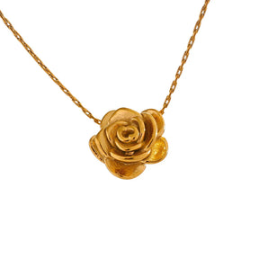 Colar Floral 18K  Estereoscópico - Lux