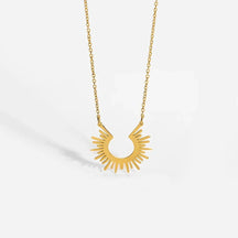 Colar Sol de Ouro - Lux