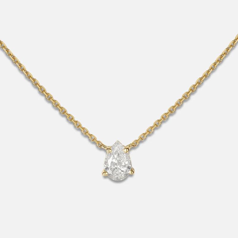 Colar Pendente Gota d'Água - Lux