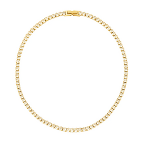 Colar Riviera Banhado em Ouro 18k - Lux