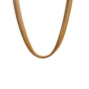 Colar Malha Grossa Banhado a Ouro 18k - Lux