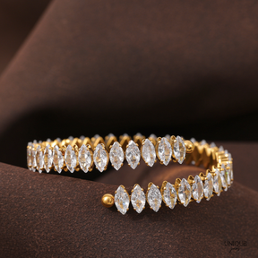 Pulseira Ajustável com Cristais de Zircônia - Lux