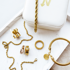 Pulseira de Corda Banhado a Ouro 18K - Lux