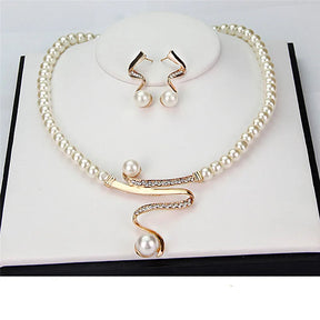 Conjunto Elegante de Pérolas Lux