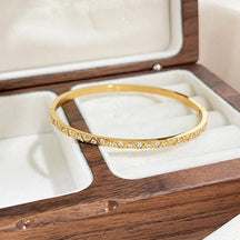 Pulseira Ouro Cristal - Lux