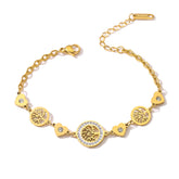 Pulseira Vida árvore coração - Lux