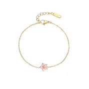 Pulseira Zircônia Flor - Lux