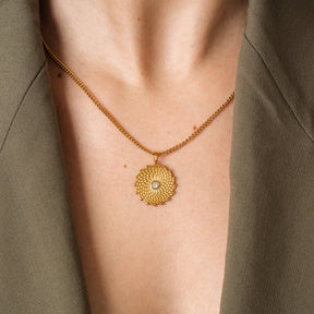 Colar Pendente Ouro 18K - Lux