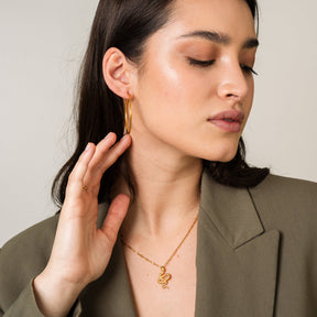 Colar Pingente Ouro 18K - Lux