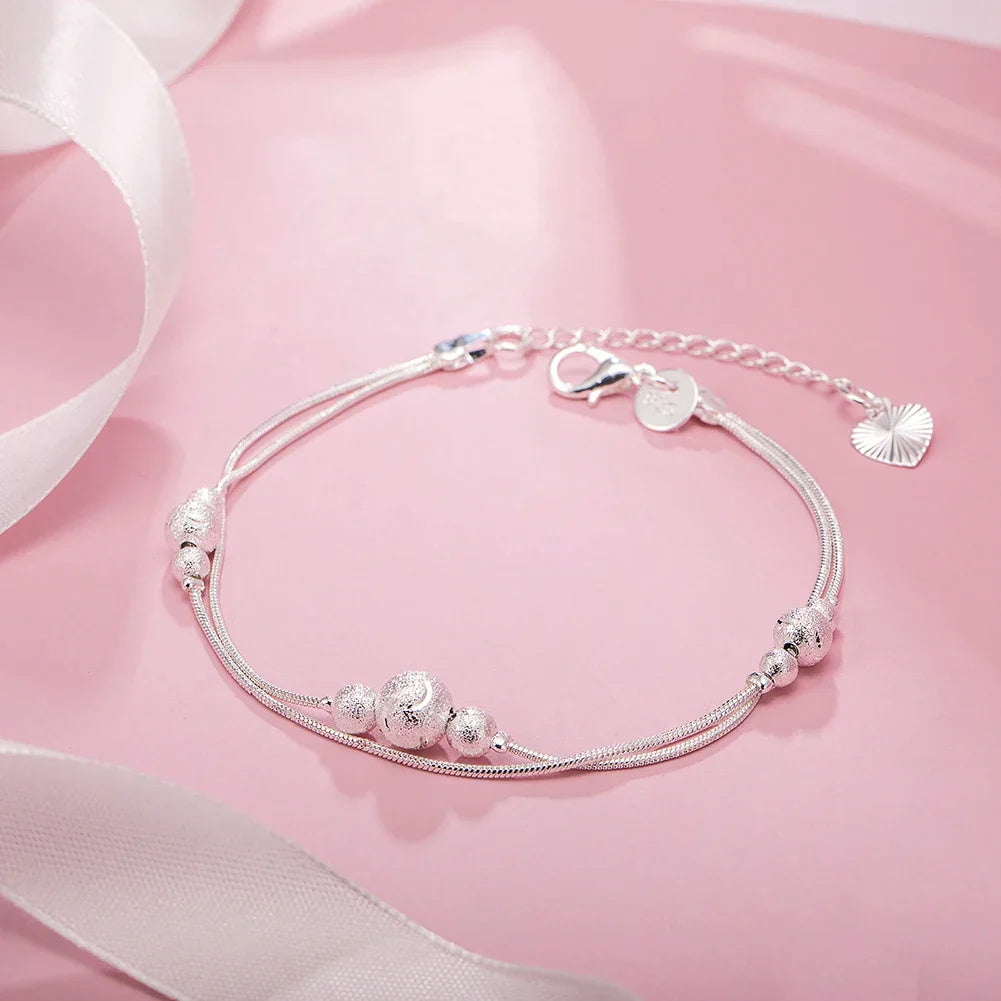 Pulseira de Prata 925 com Estrelas