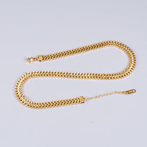 Colar Dourado Charme Banhado a Ouro 18k