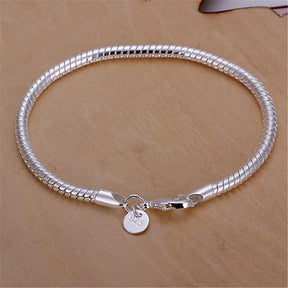 Pulseira de Prata 925 com Estrelas