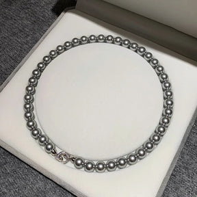 Conjunto Luxuoso de Pérolas - Colar e Pulseira Elegantes